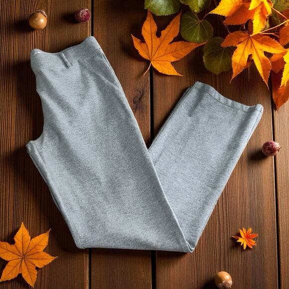 Betabrand Classic Dress Pant Yoga Sz M Straight Leg Light Gray 30" Inseam Office - Picture 1 of 7